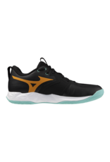 Mizuno SHOE WAVE MOMENTUM PRO-Unisex-Black/Tangelo/IceGreen