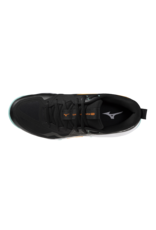 Mizuno SHOE WAVE MOMENTUM PRO-Unisex-Black/Tangelo/IceGreen