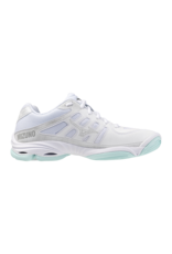 Mizuno SHOE WAVE VOLTAGE-Dames-White/BlueTint