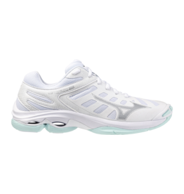 Mizuno SHOE WAVE VOLTAGE-Dames-White/BlueTint