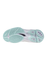 Mizuno SHOE WAVE VOLTAGE-Dames-White/BlueTint