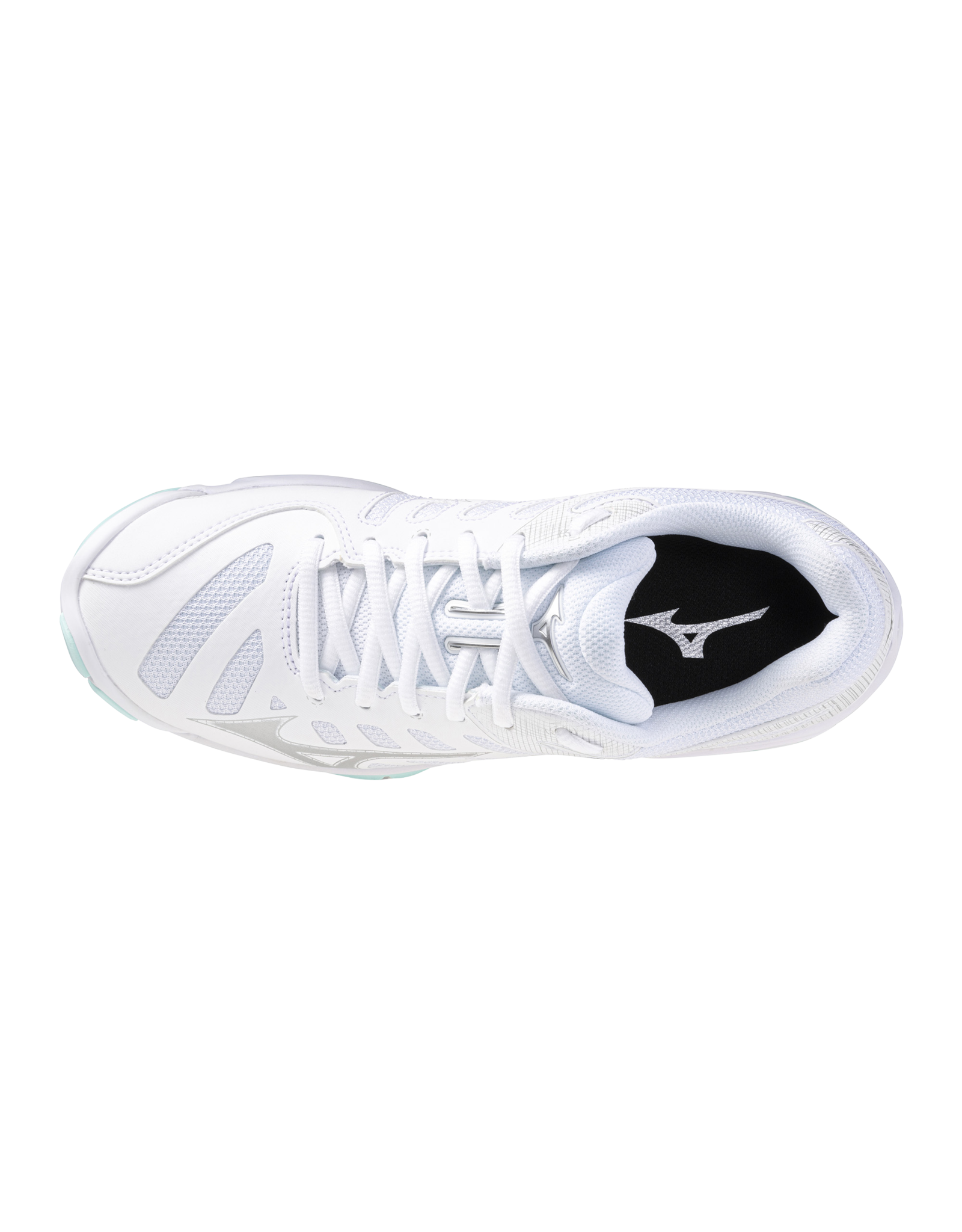 Mizuno SHOE WAVE VOLTAGE-Dames-White/BlueTint