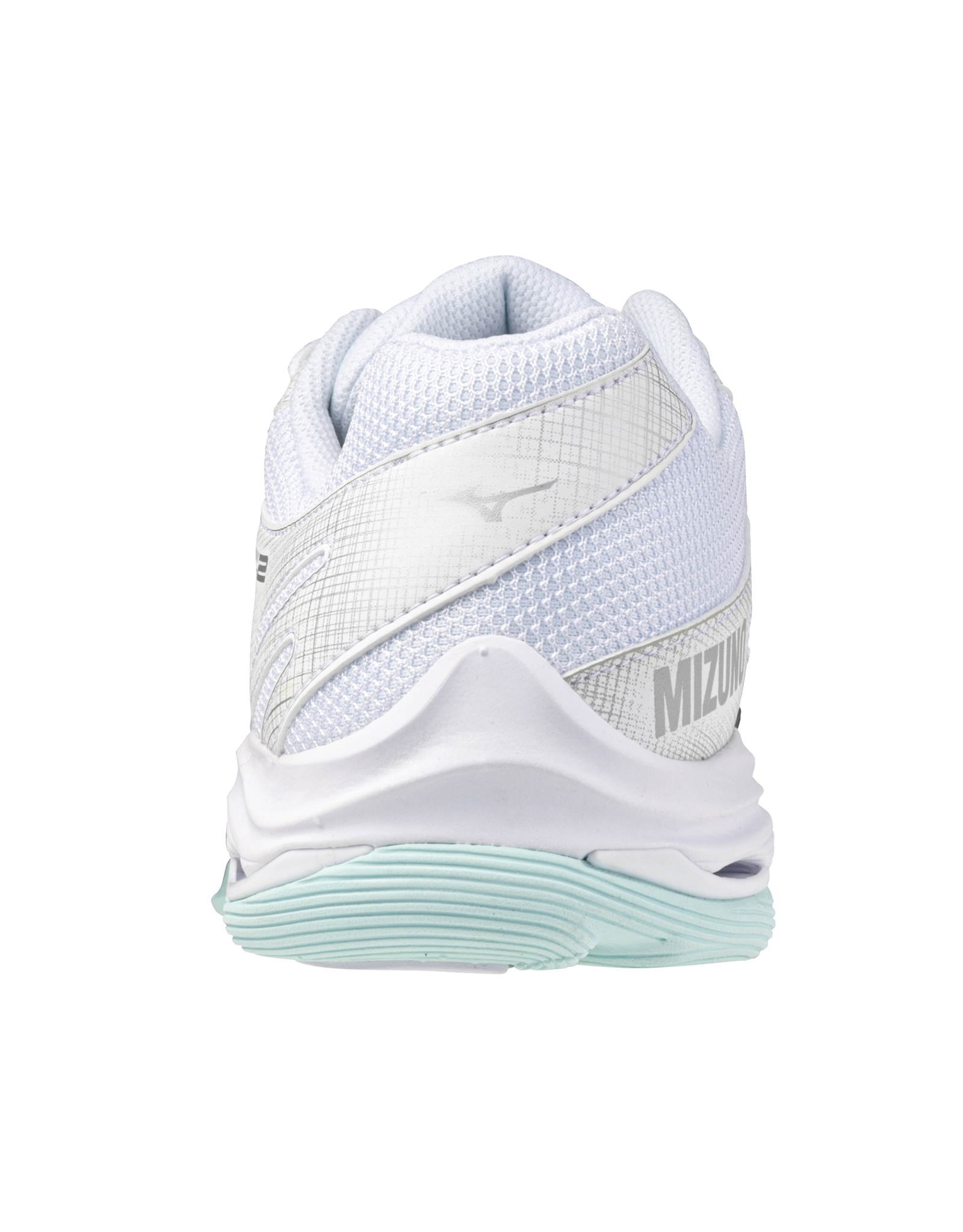 Mizuno SHOE WAVE VOLTAGE-Dames-White/BlueTint