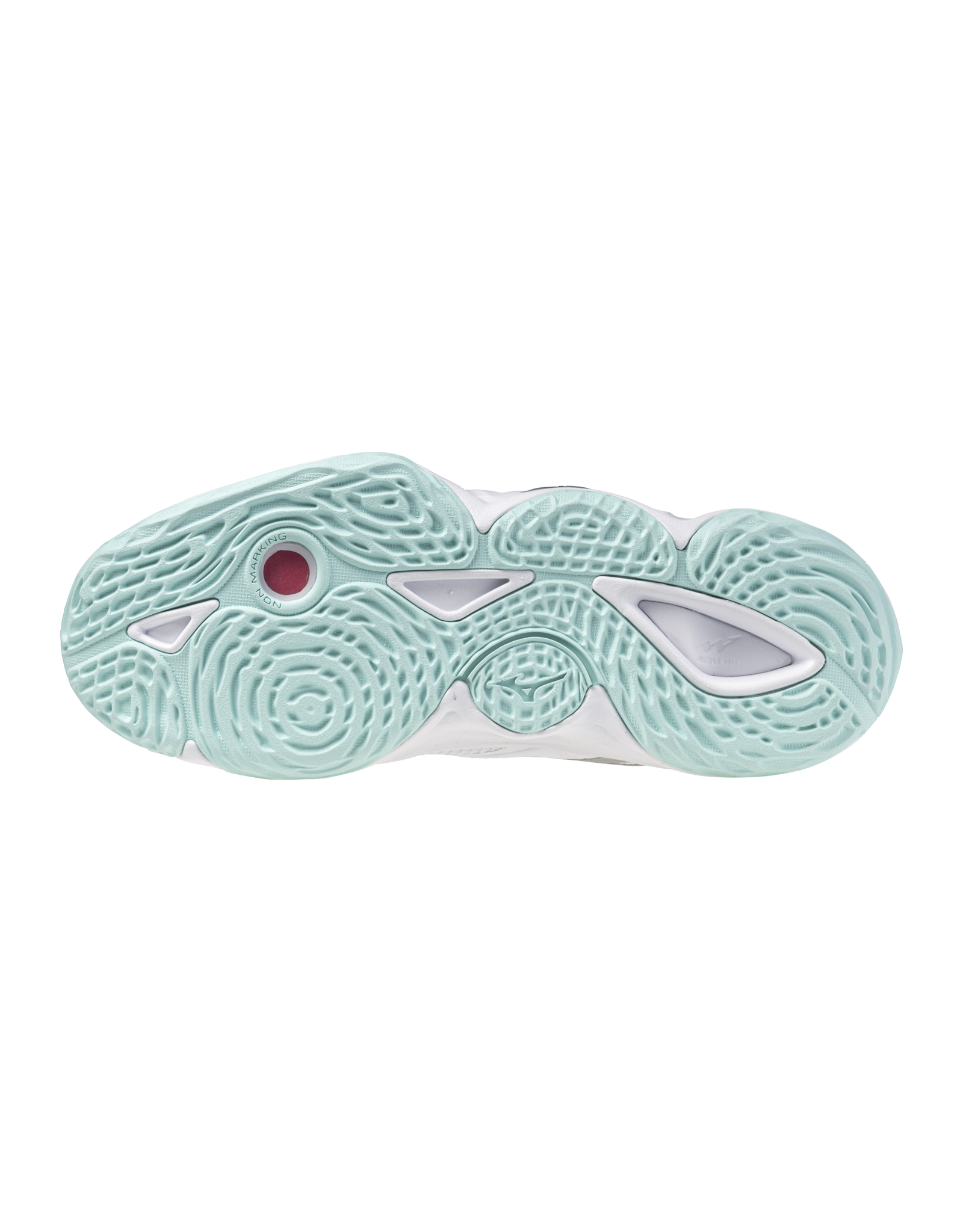 Mizuno SHOE WAVE MOMENTUM ELITE-Dames-White/BlueTint