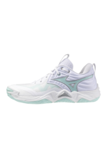 Mizuno SHOE WAVE MOMENTUM ELITE-Dames-White/BlueTint