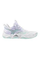 Mizuno SHOE WAVE MOMENTUM ELITE-Dames-White/BlueTint