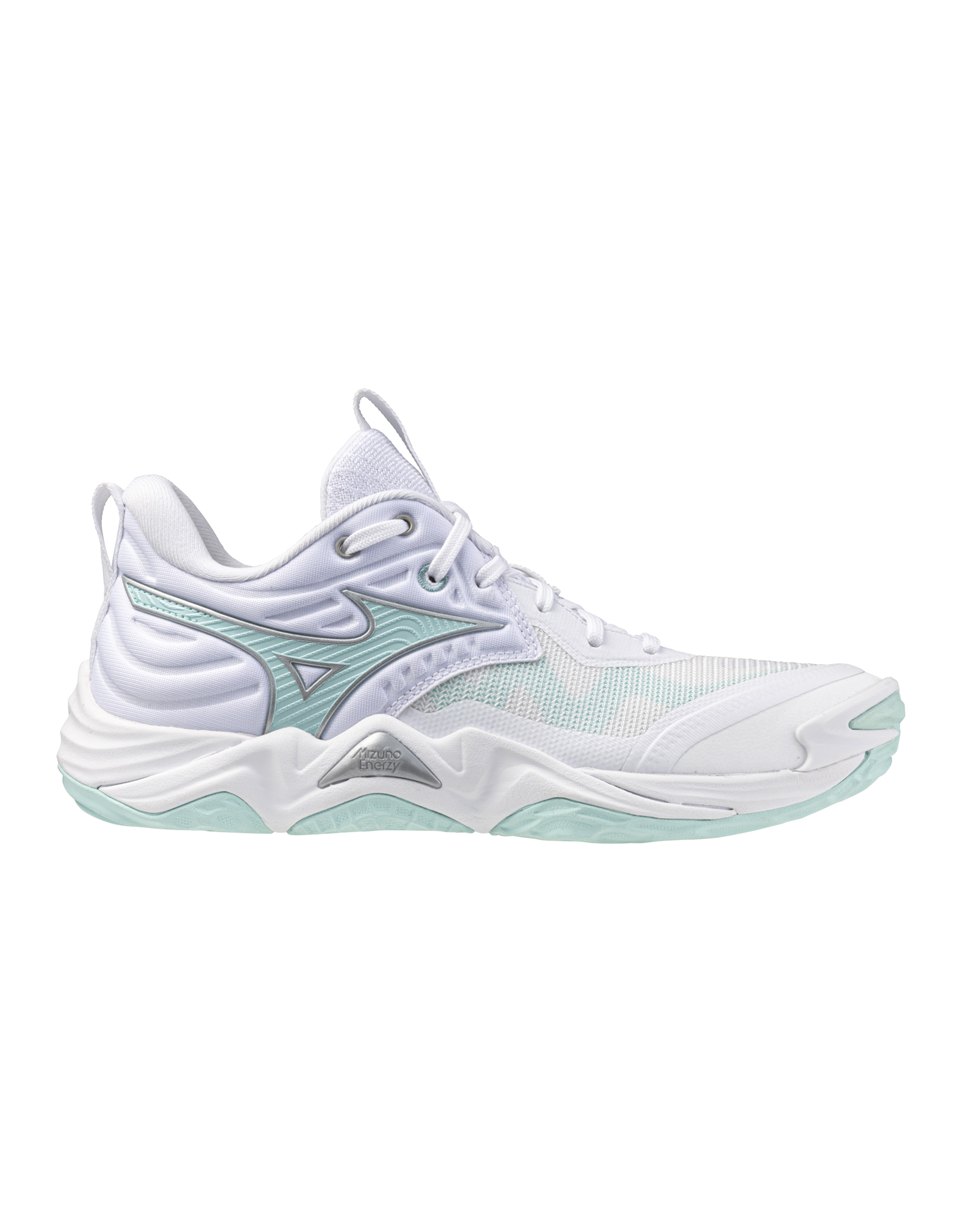 Mizuno SHOE WAVE MOMENTUM ELITE-Dames-White/BlueTint