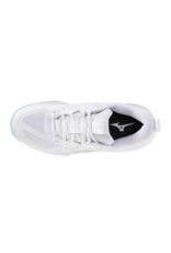 Mizuno SHOE WAVE MOMENTUM PRO MID-Dames-White/BlueTint