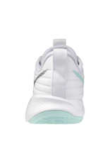 Mizuno SHOE WAVE MOMENTUM PRO MID-Dames-White/BlueTint
