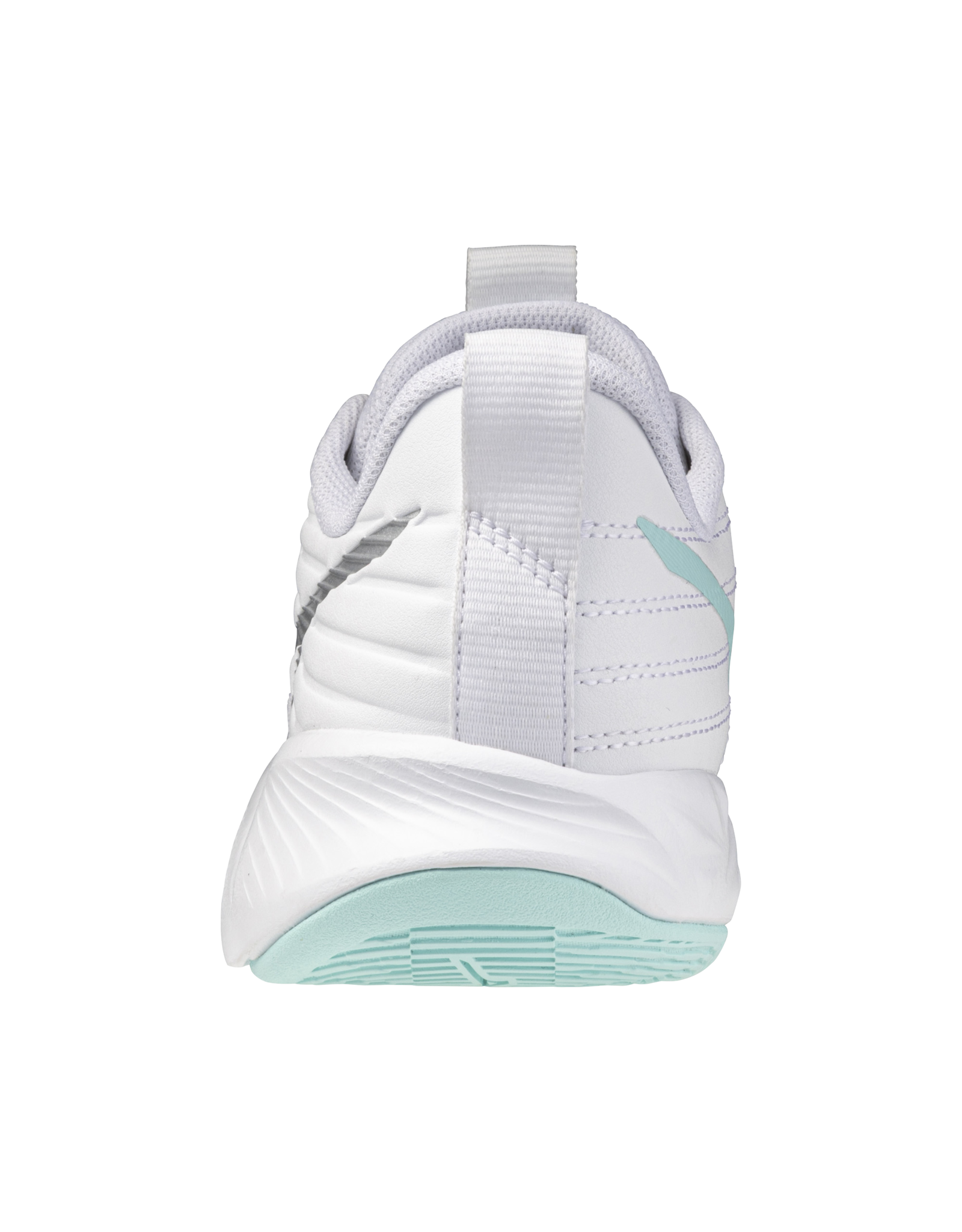 Mizuno SHOE WAVE MOMENTUM PRO MID-Dames-White/BlueTint