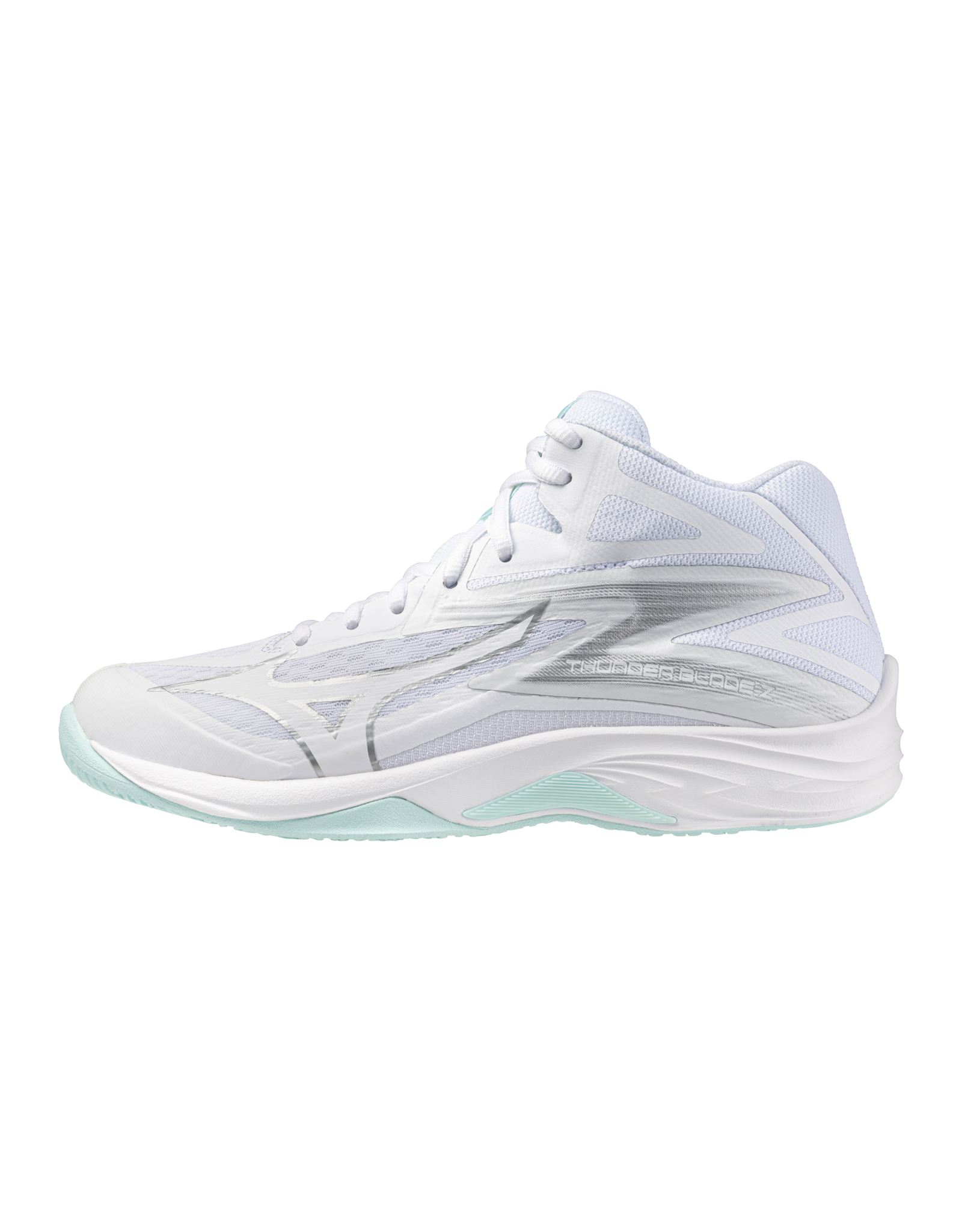 Mizuno SHOE THUNDER BLADE Z MID-Dames-White/BlueTint