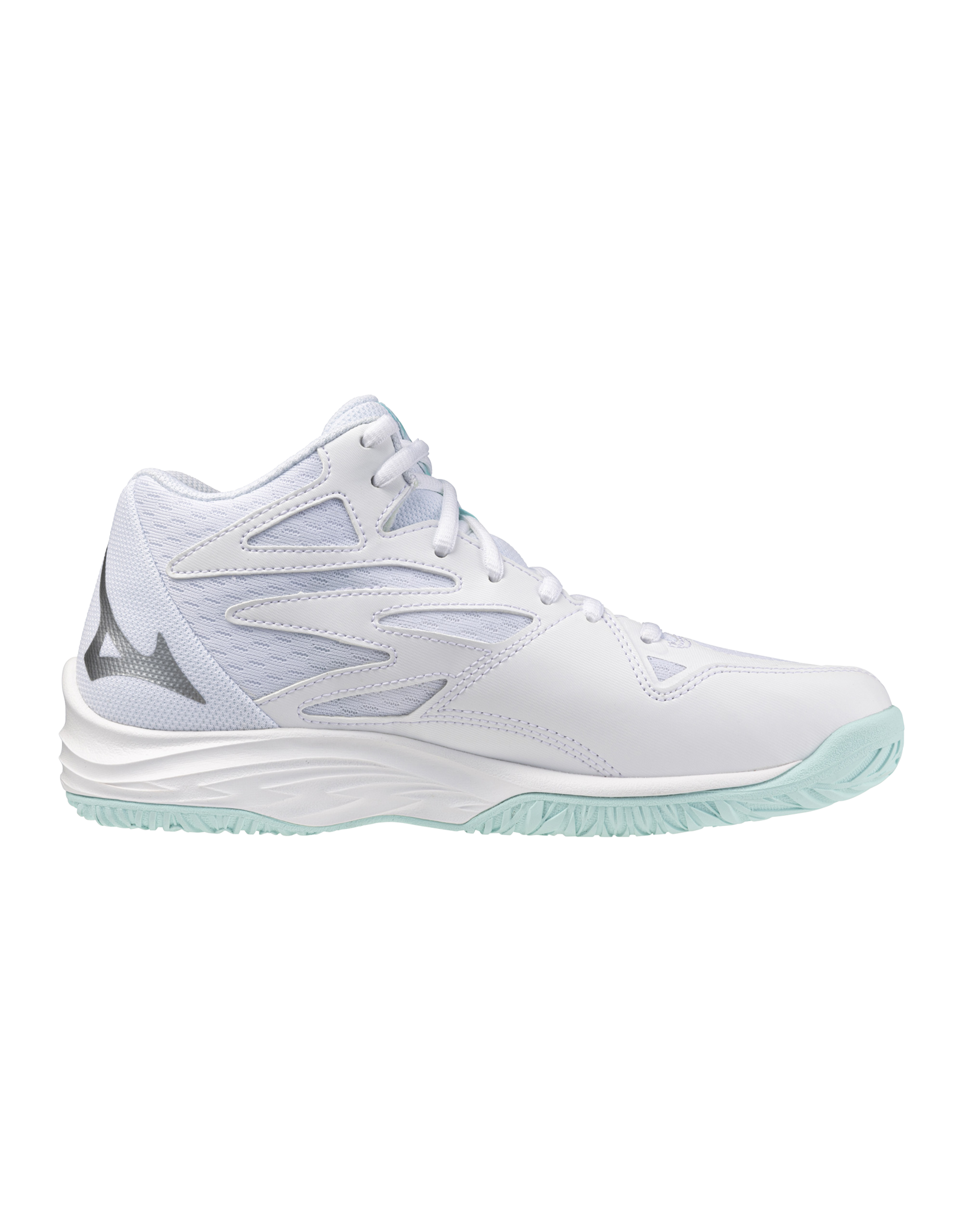 Mizuno SHOE THUNDER BLADE Z MID-Dames-White/BlueTint