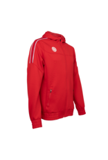 The Indian Maharadja Jaipur Men Performance Hooded Jacket-red