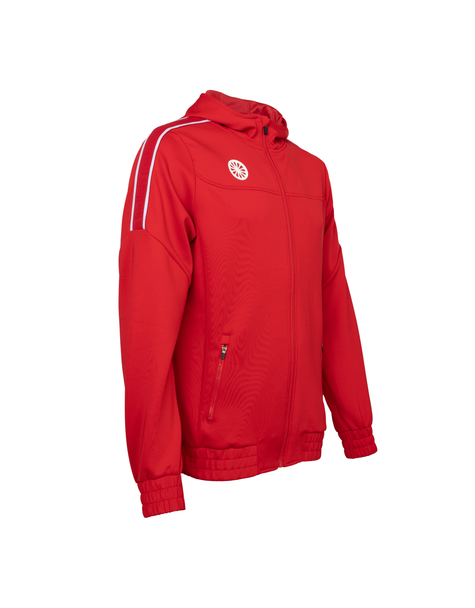 The Indian Maharadja Jaipur Men Performance Hooded Jacket-red