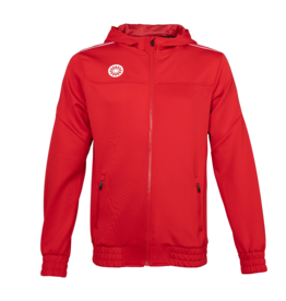 The Indian Maharadja Jaipur Men Performance Hooded Jacket-red