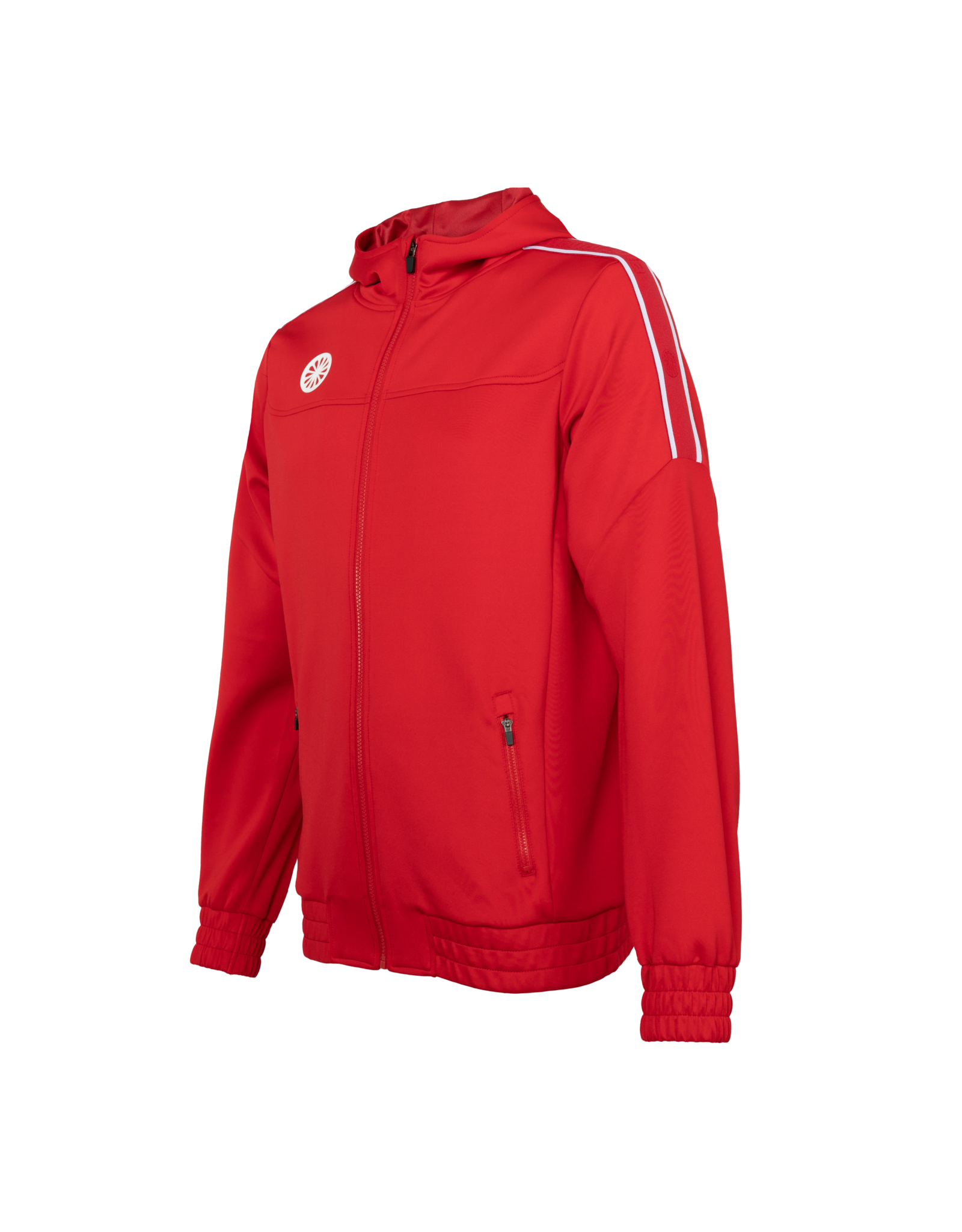 The Indian Maharadja Jaipur Men Performance Hooded Jacket-red