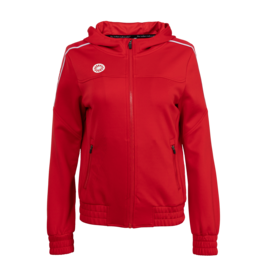 The Indian Maharadja Jaipur Women Performance Hooded Jacket-red