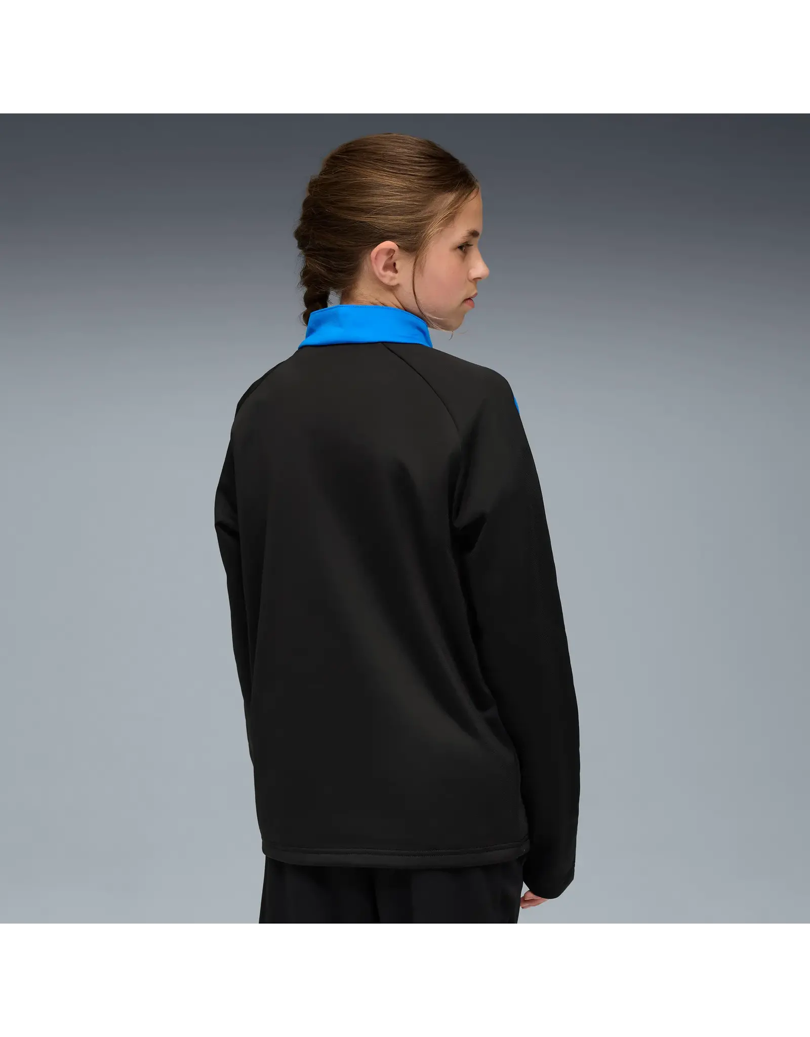 Puma IndividualLIGA 1/4 Zip Top Jr-Unisex-9-black