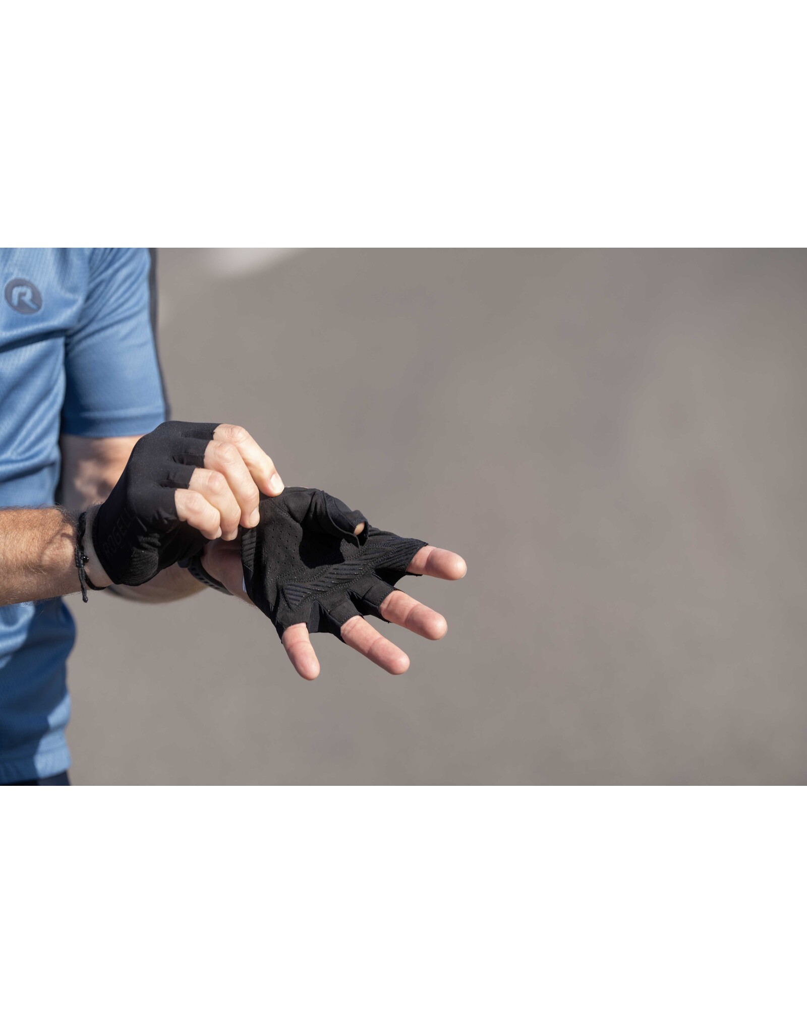 Rogelli Distance Fietshandschoenen Heren-Black