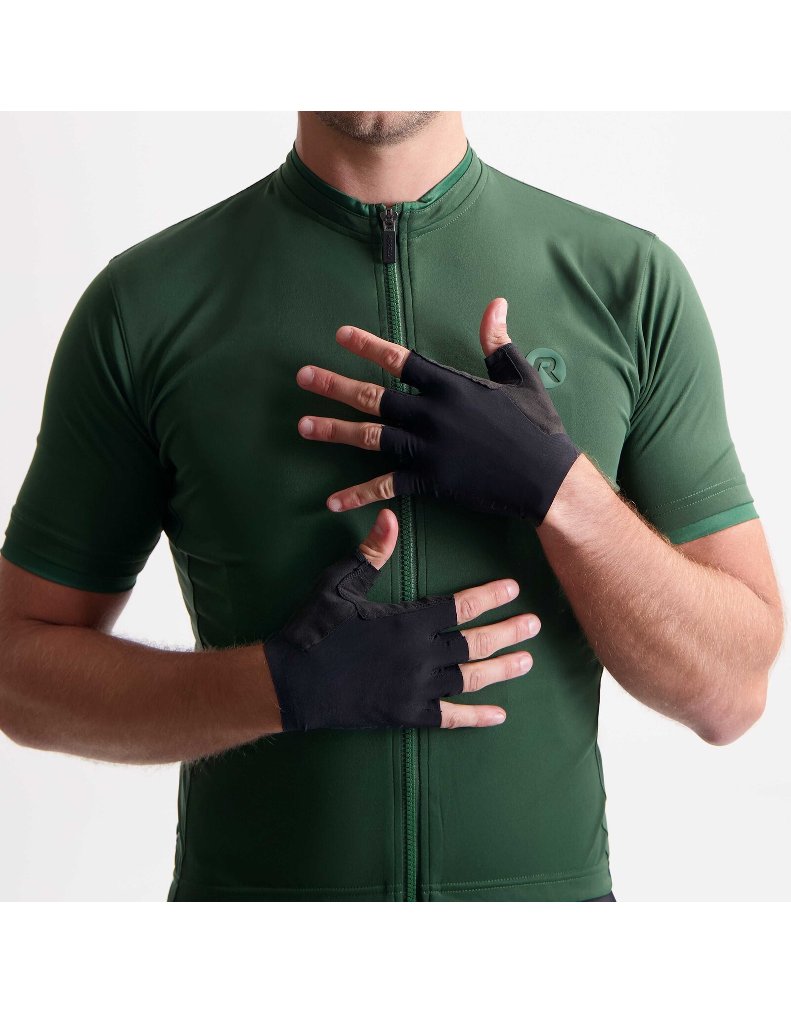 Rogelli Distance Fietshandschoenen Heren-Black