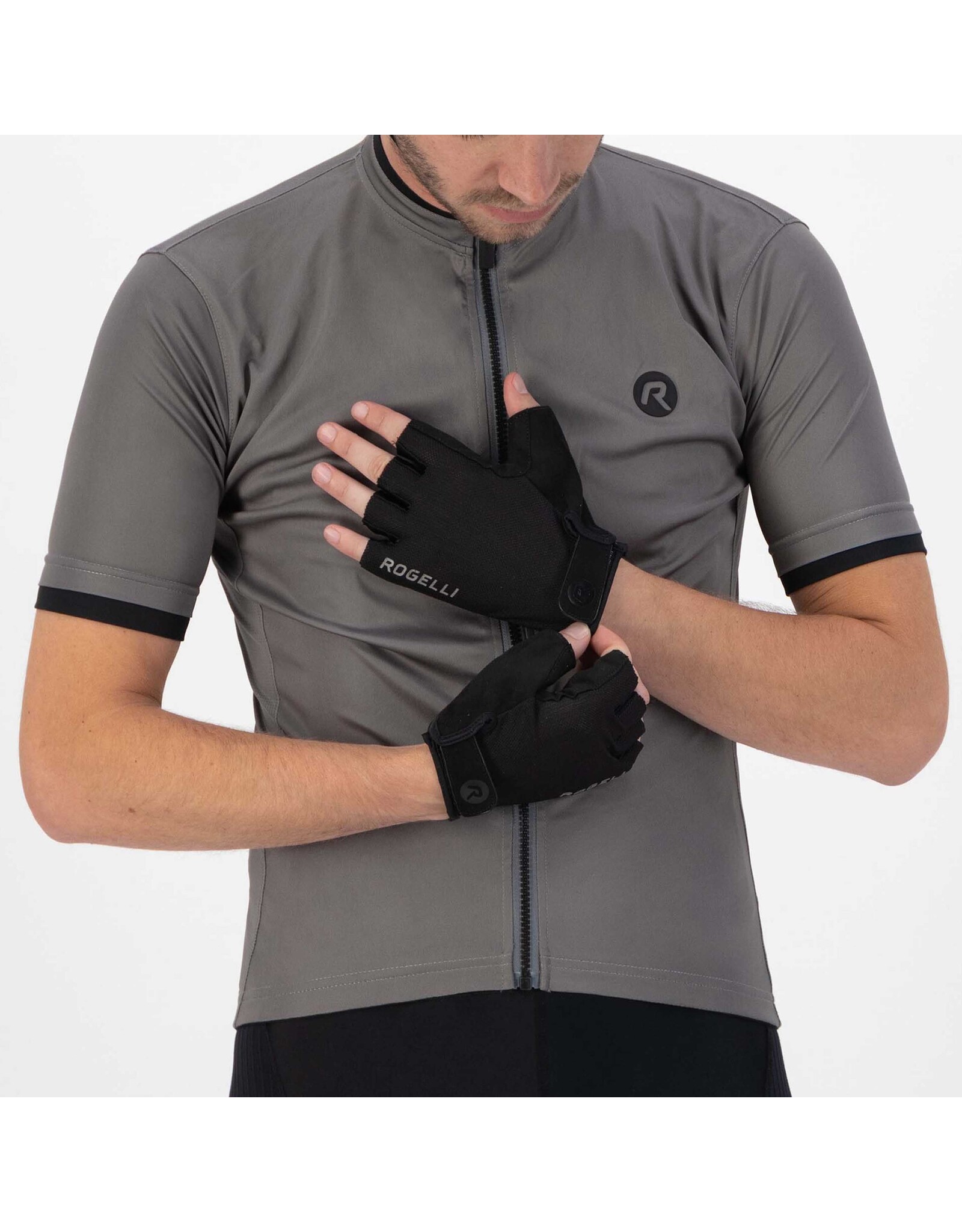 Rogelli Core Wielerhandschoen Heren-Black