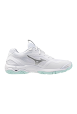 Mizuno SHOE WAVE STEALTH-Dames-White/BlueTint