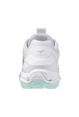 Mizuno SHOE WAVE STEALTH-Dames-White/BlueTint