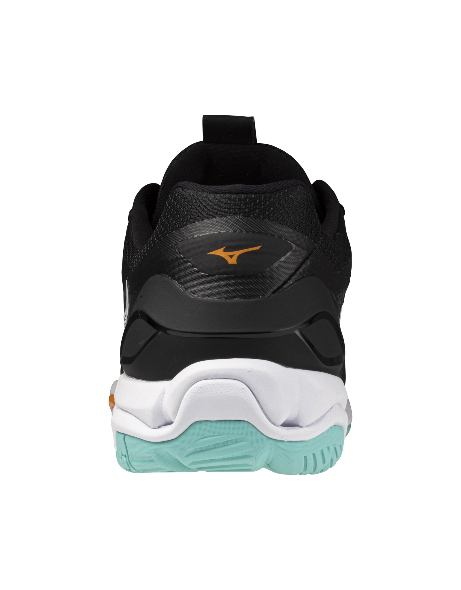 Mizuno SHOE WAVE STEALTH-Unisex-White/FieryCoral2/Citrus