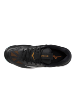 Mizuno SHOE WAVE STEALTH-Unisex-White/FieryCoral2/Citrus
