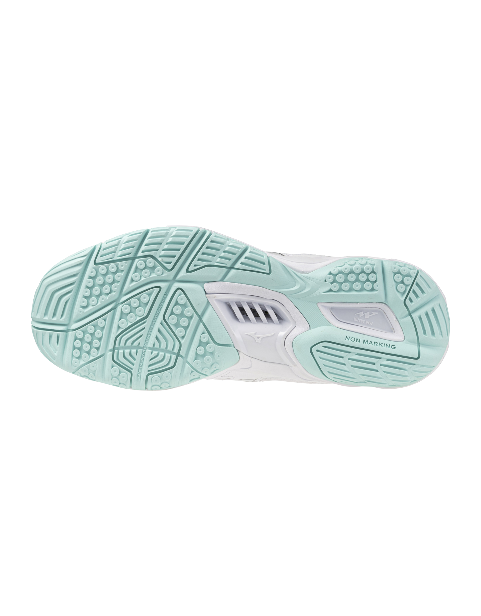 Mizuno SHOE WAVE PHANTOM-Dames-White/BlueTint