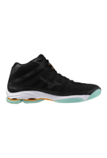 Mizuno SHOE WAVE VOLTAGE MID-Unisex-Black/Tangelo/IceGreen