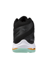 Mizuno SHOE WAVE VOLTAGE MID-Unisex-Black/Tangelo/IceGreen
