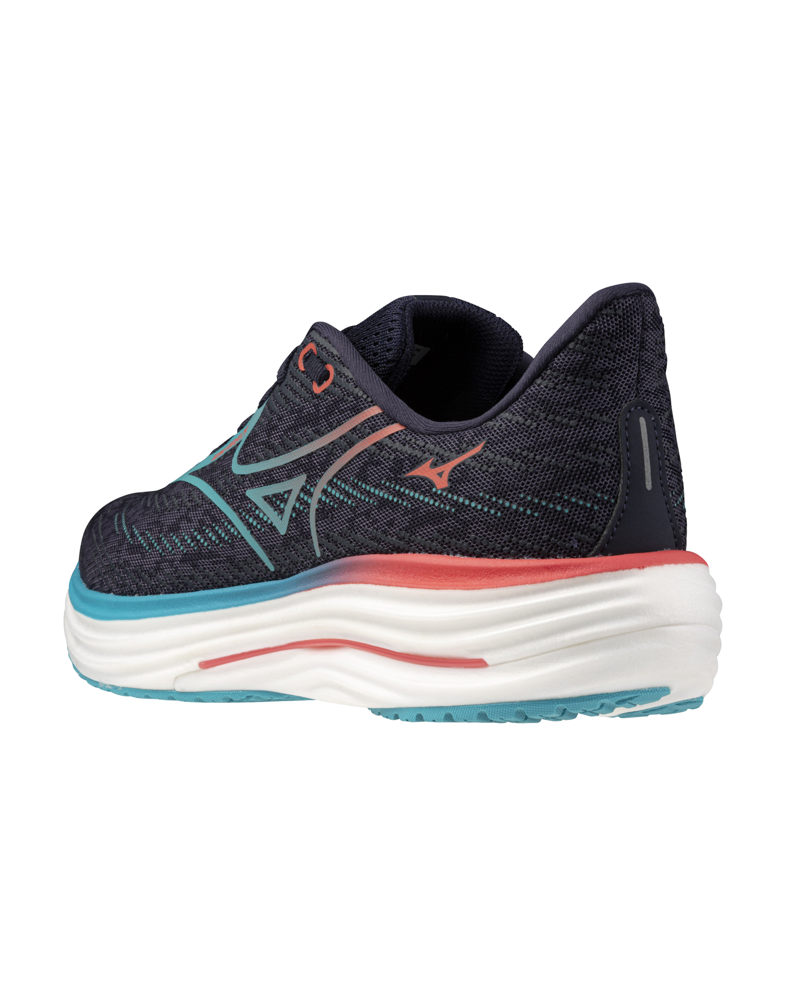 Mizuno SHOE WAVE RIDER 29-Heren-OdysseyGray/CapriBreeze/CalypCoral