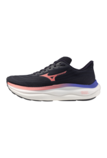 Mizuno SHOE WAVE SKY 9-Dames-OdysseyGray/Strik.Coral/IrisBloom
