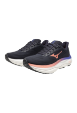 Mizuno SHOE WAVE SKY 9-Dames-OdysseyGray/Strik.Coral/IrisBloom