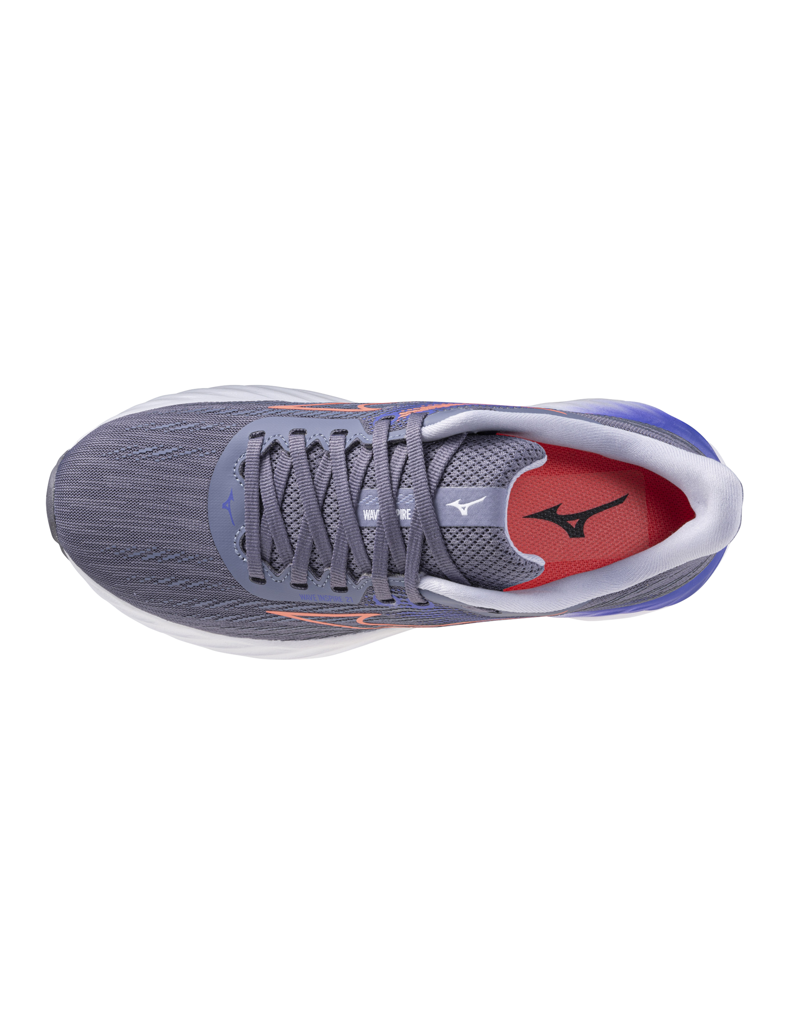 Mizuno SHOE WAVE INSPIRE 21-Dames-BlueGranite/Strik.Coral/IrisBloom