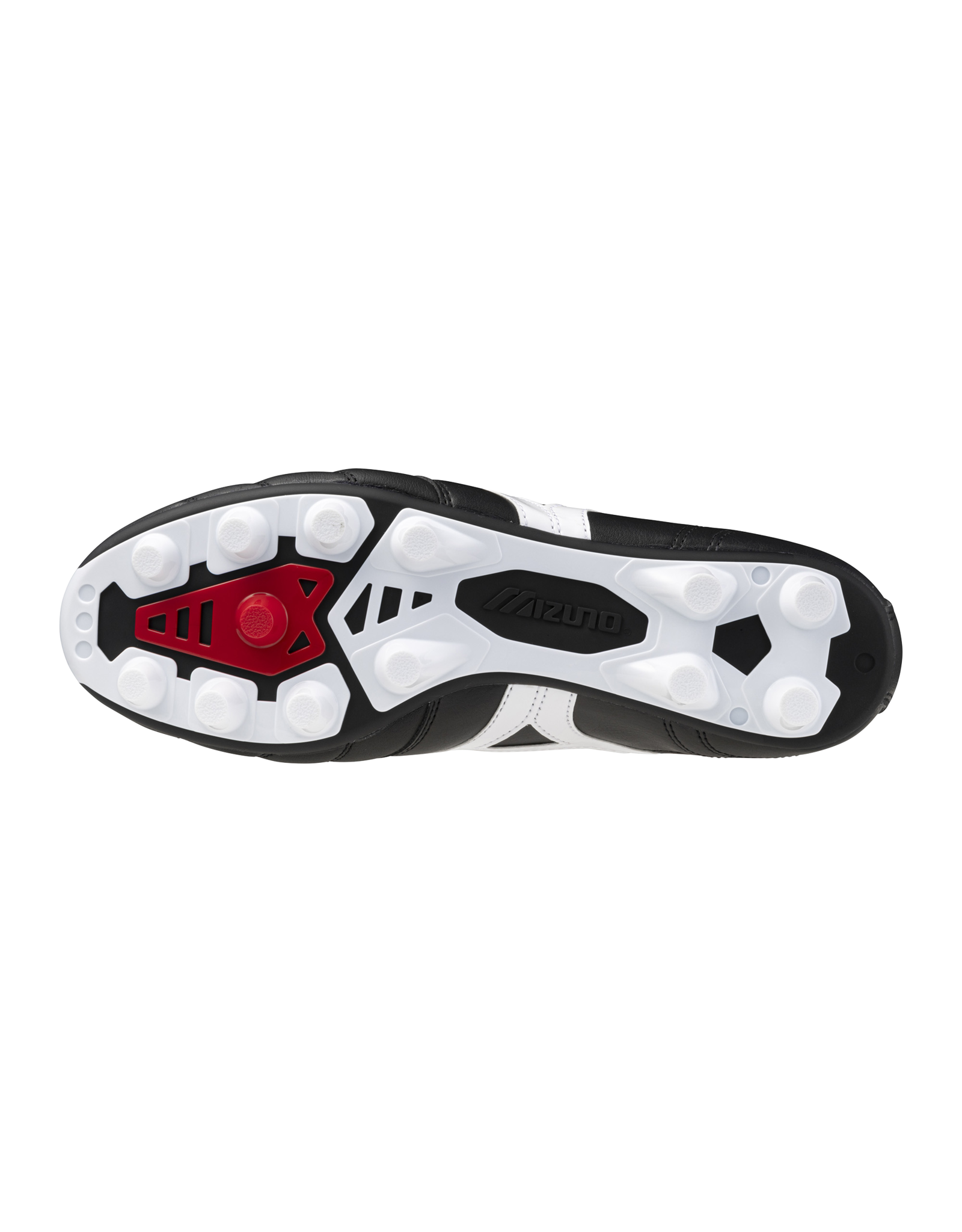 Mizuno SHOE MORELIA II PRO FG-Unisex-Black/White/ChineseRed