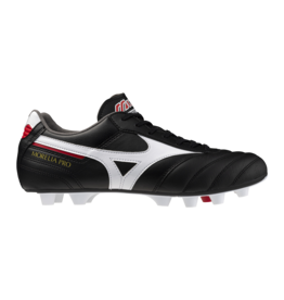 Mizuno SHOE MORELIA II PRO FG-Unisex-Black/White/ChineseRed