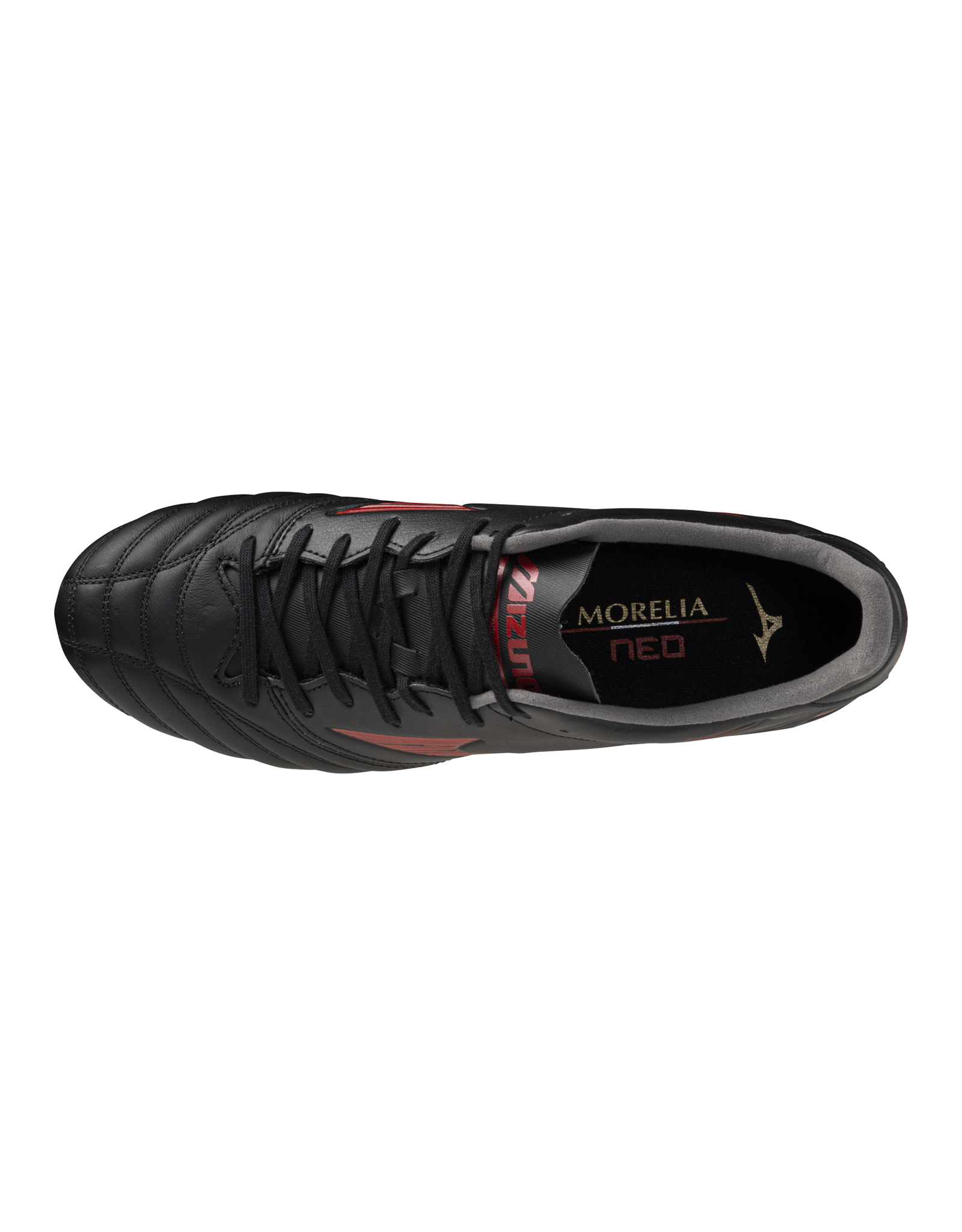 Mizuno SHOE MORELIA NEO IV PRO FG-Unisex-Black/MORELIA40thRed/Black