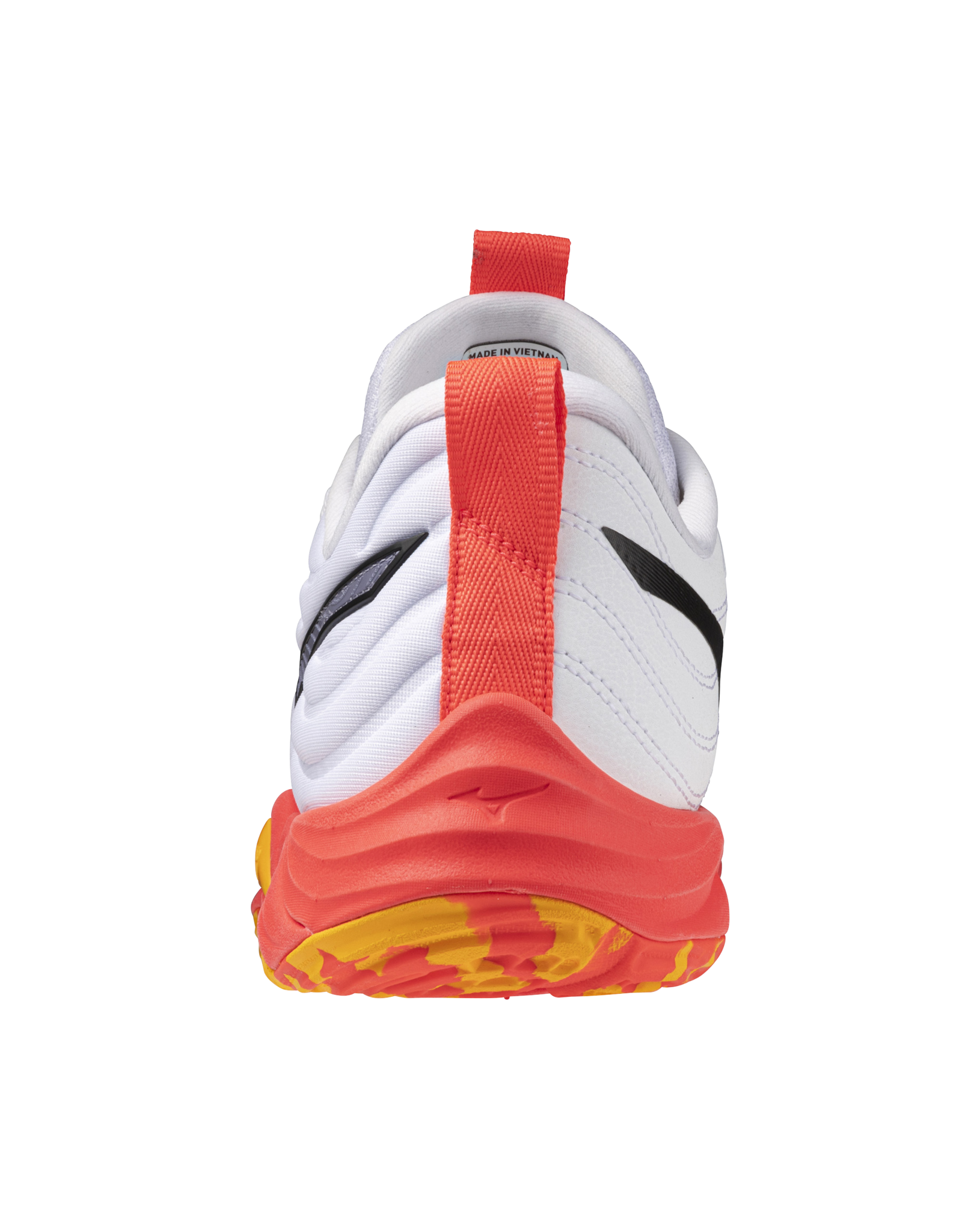 Mizuno SHOE WAVE MOMENTUM ELITE-Unisex-White/FieryCoral2/Citrus
