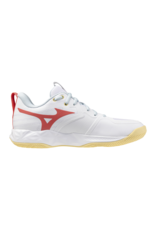 Mizuno SHOE WAVE MOMENTUM PRO-Dames-White/CalypsoCoral/PaleBanana