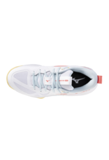 Mizuno SHOE WAVE MOMENTUM PRO-Dames-White/CalypsoCoral/PaleBanana