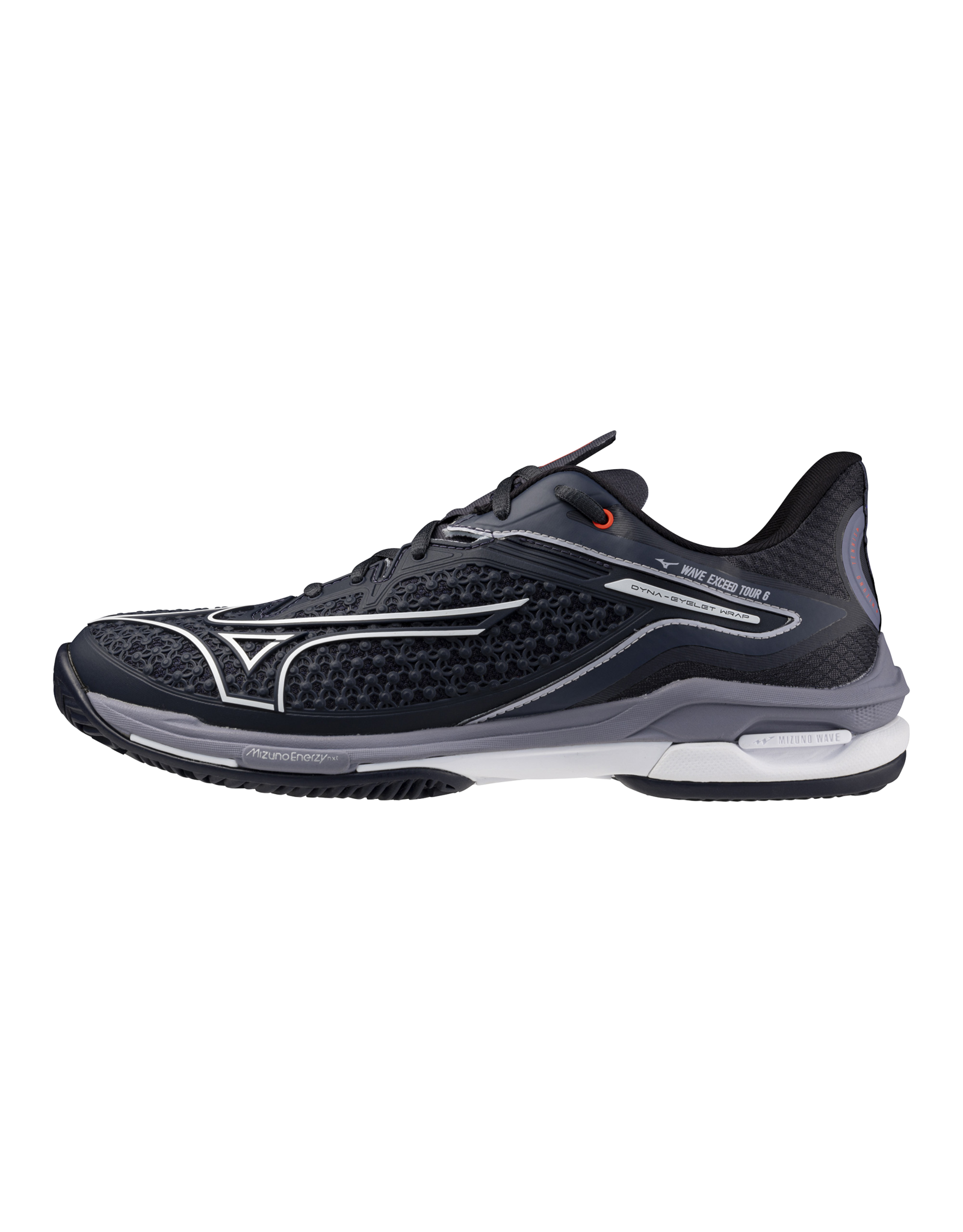 Mizuno SHOE WAVE EXCEED TOUR CC-Heren-OdysseyGray/White/BlueGranite