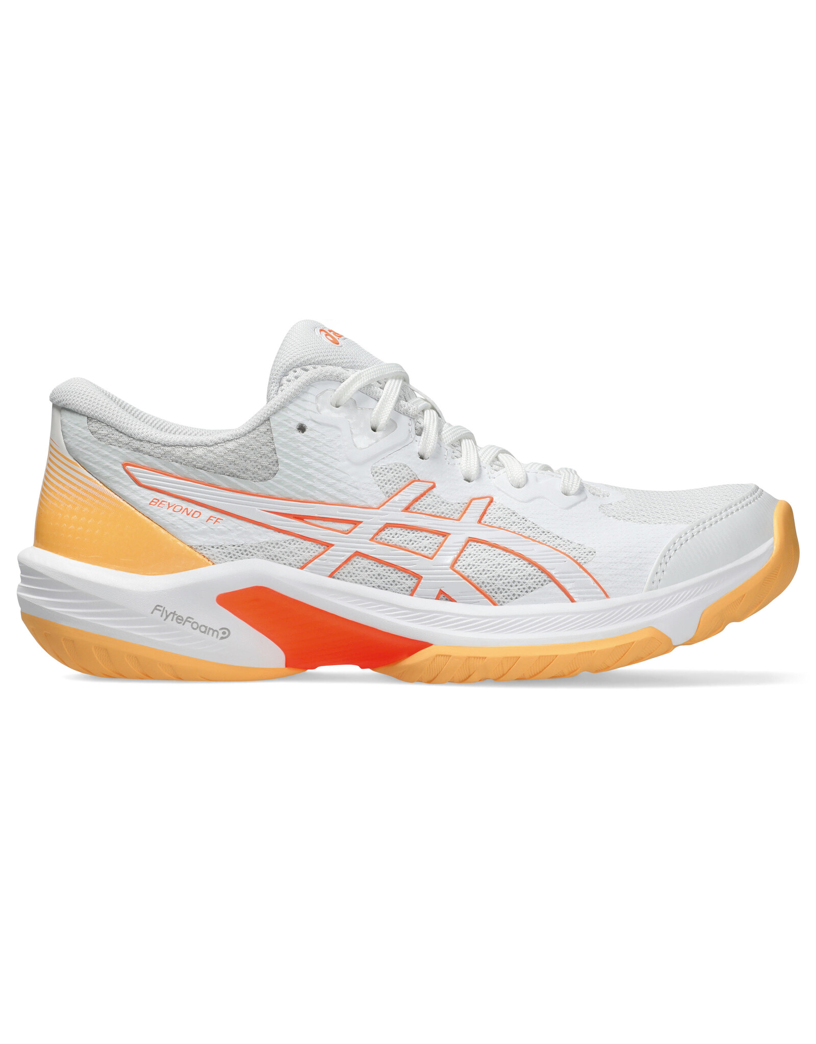 Asics BEYOND FF-Dames-WHITE/VIVID CORAL