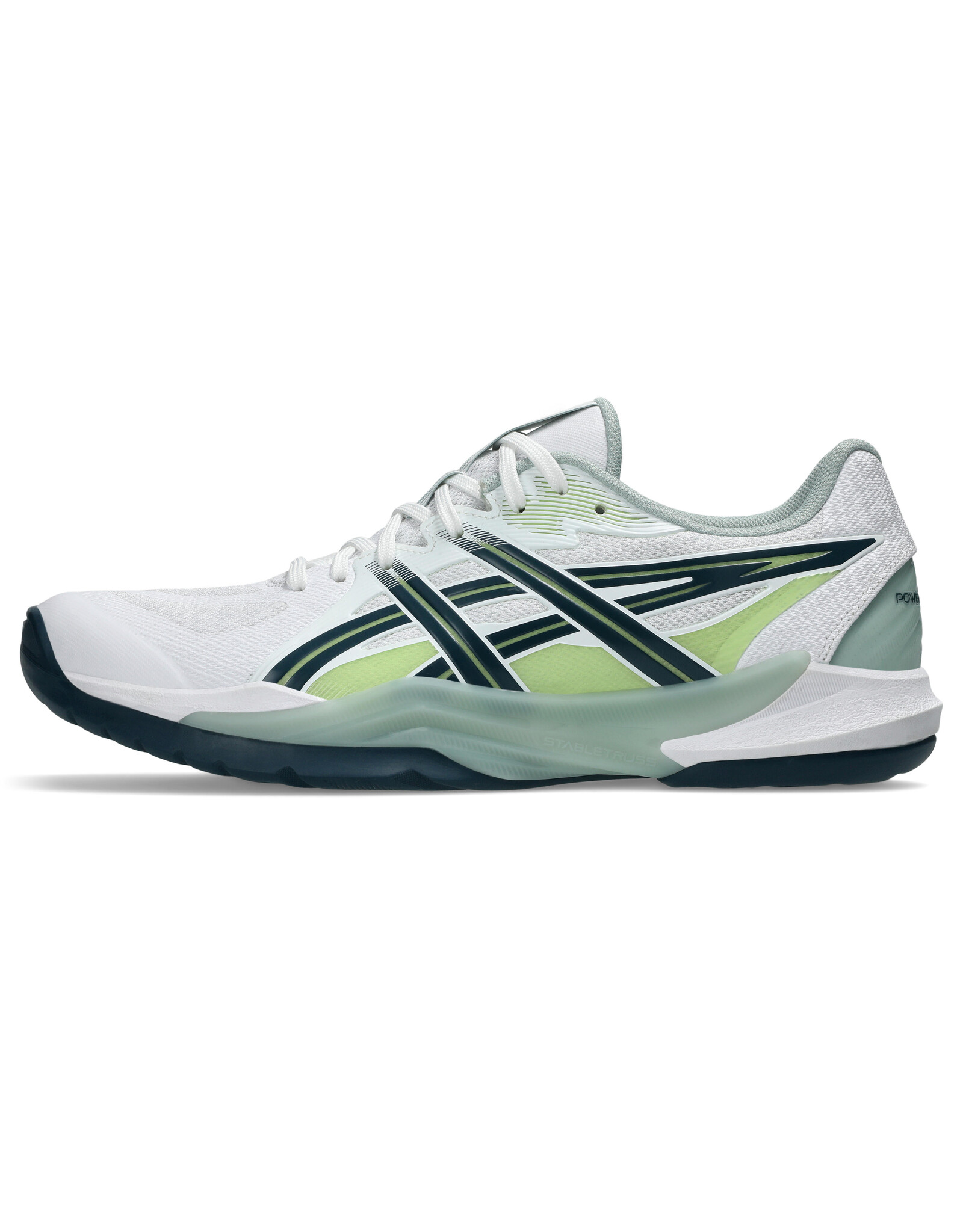 Asics POWERBREAK FF-Heren-WHITE/TRANQUIL TEAL