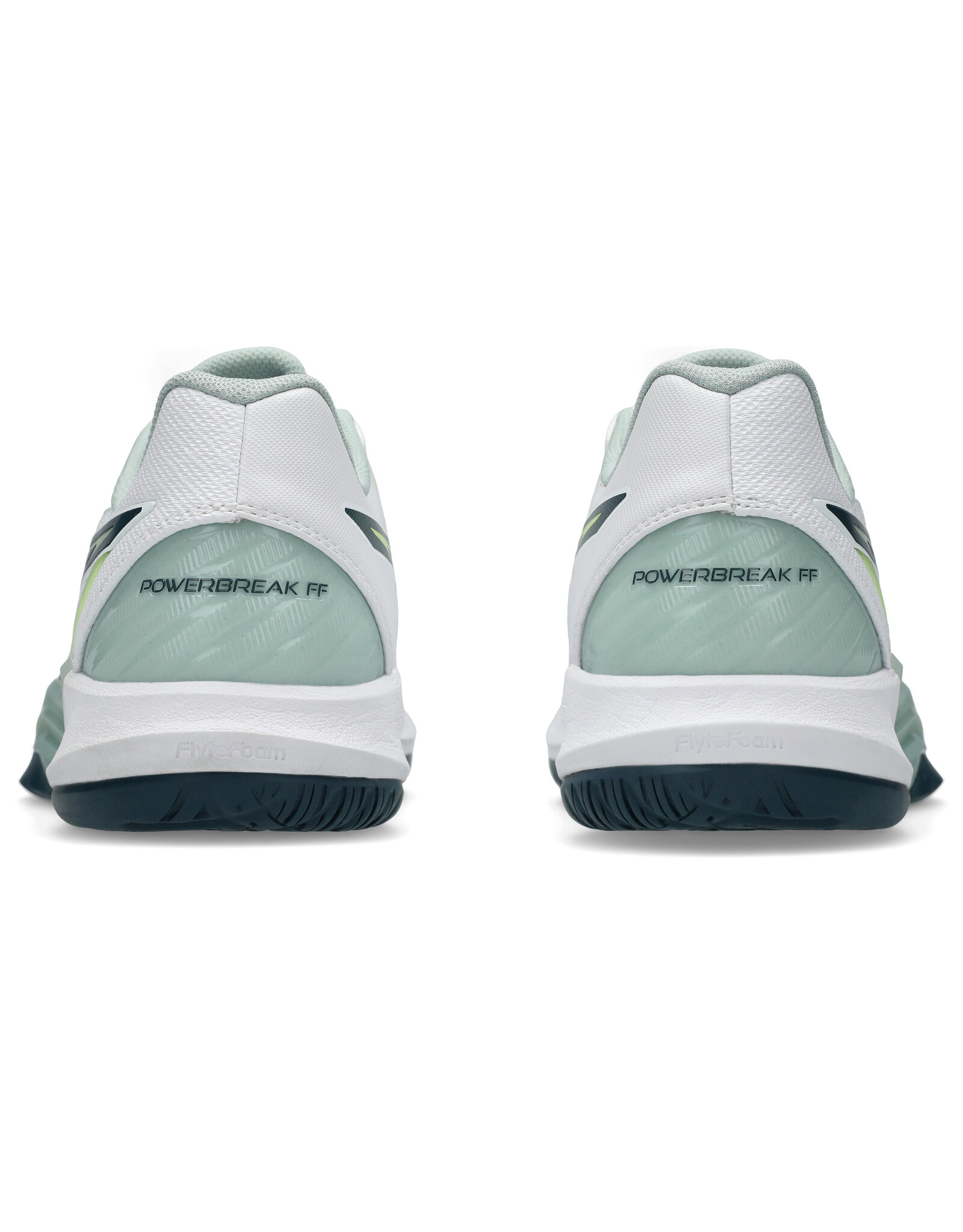 Asics POWERBREAK FF-Heren-WHITE/TRANQUIL TEAL