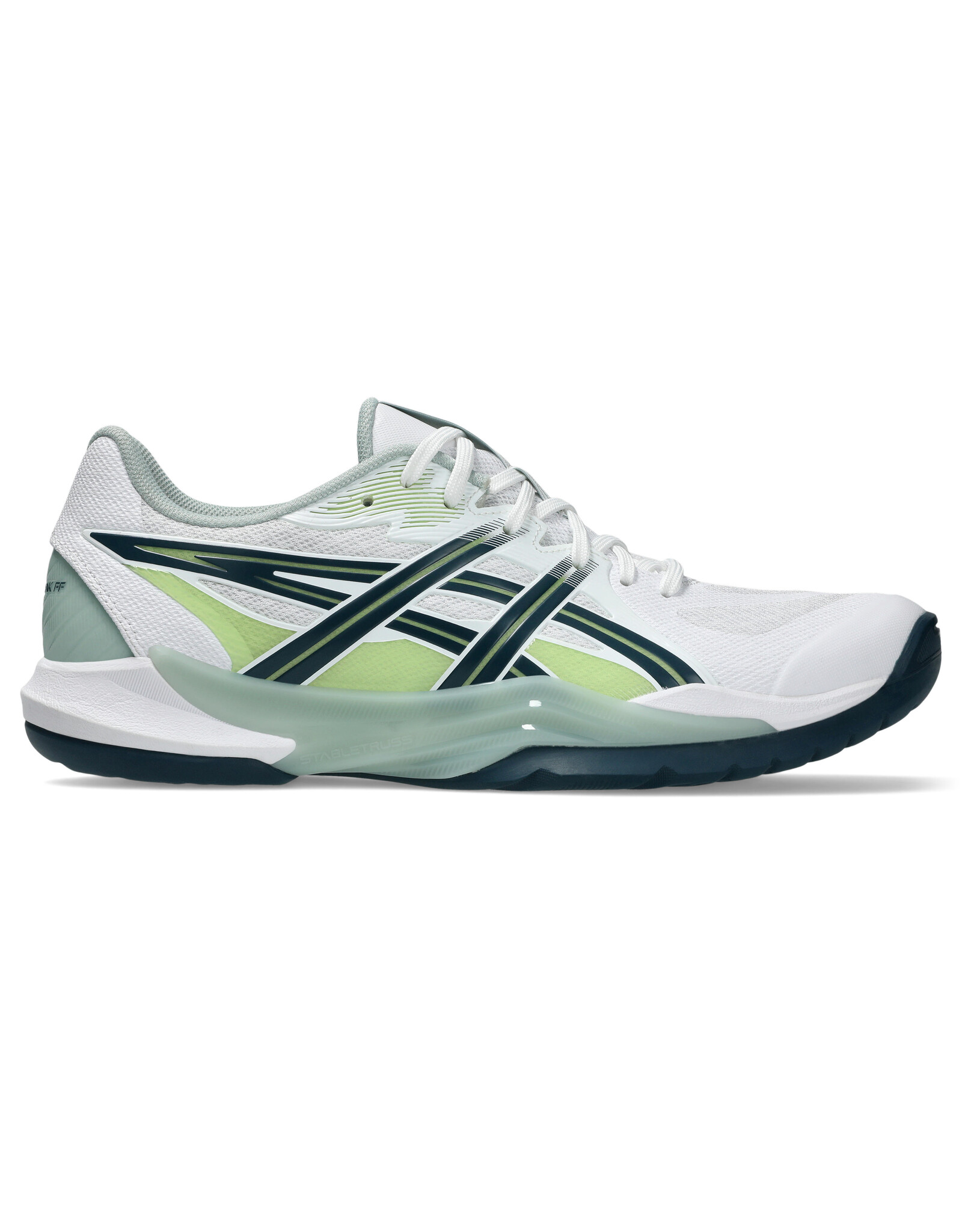 Asics POWERBREAK FF-Heren-WHITE/TRANQUIL TEAL