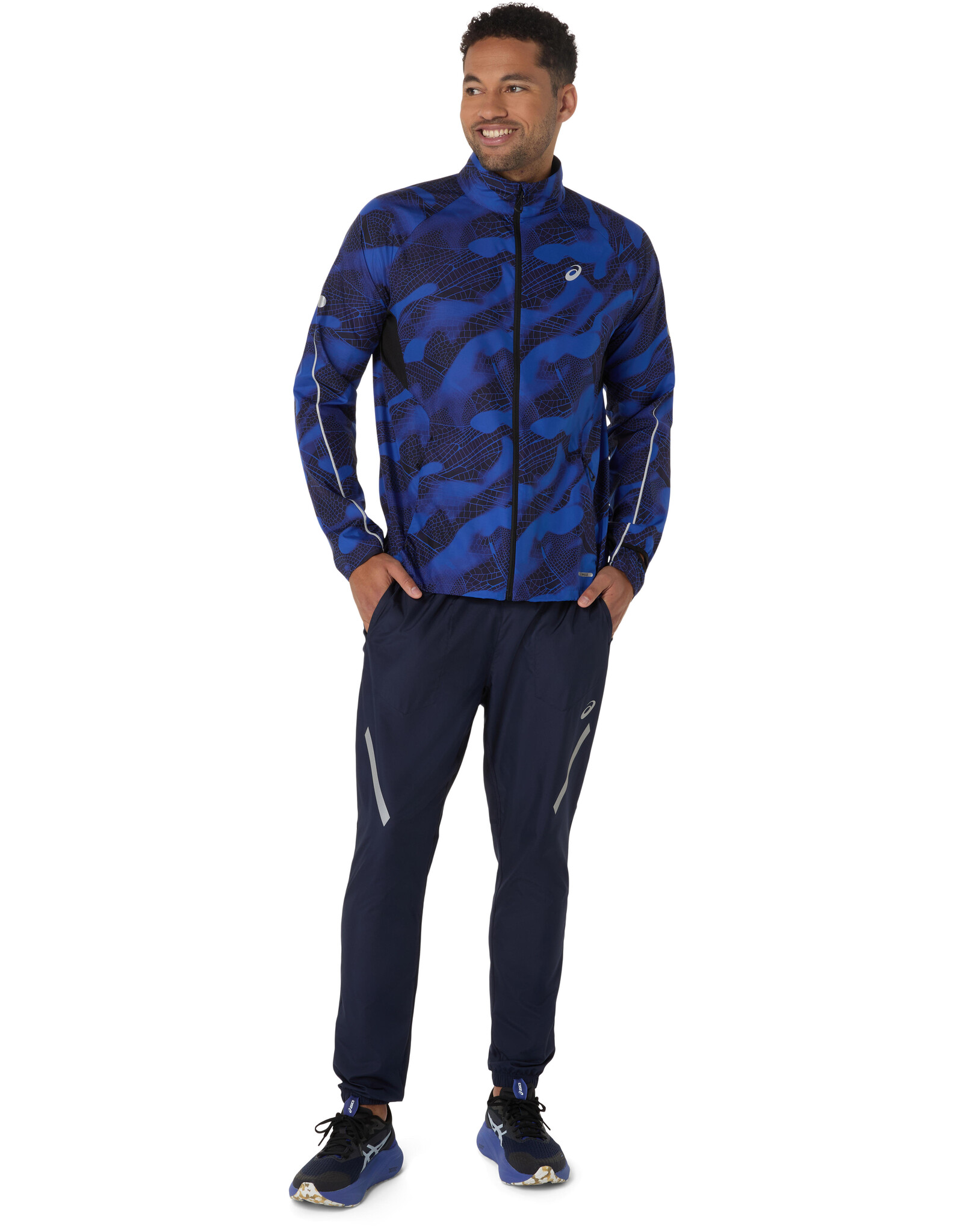 Asics LITE-SHOW PANT-Heren-MIDNIGHT