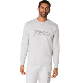 Asics ASICS SWEATSHIRT-Heren-LIGHT GREY HEATHER