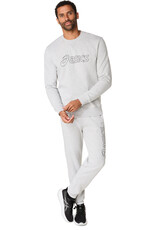 Asics ASICS SWEATSHIRT-Heren-LIGHT GREY HEATHER